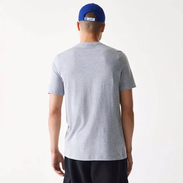 Los Angeles Dodgers Team Logo Baseball MLB T-Shirt Grey view 2