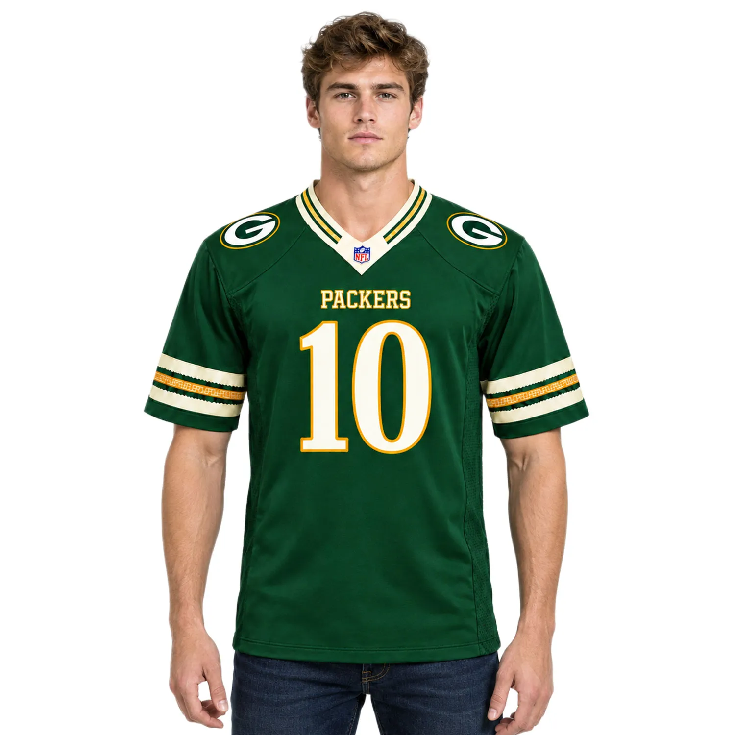 Jordan Love Green Bay Rivalry Jersey Unique Football Style