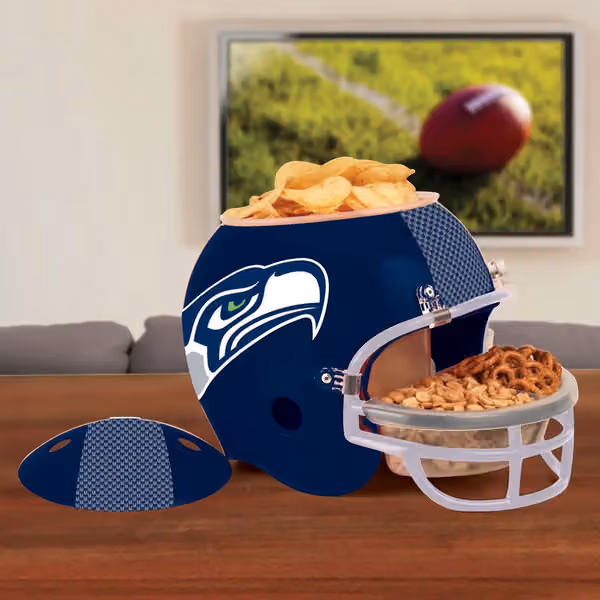 Seattle Seahawks Football NFL Snack Helmet view 2