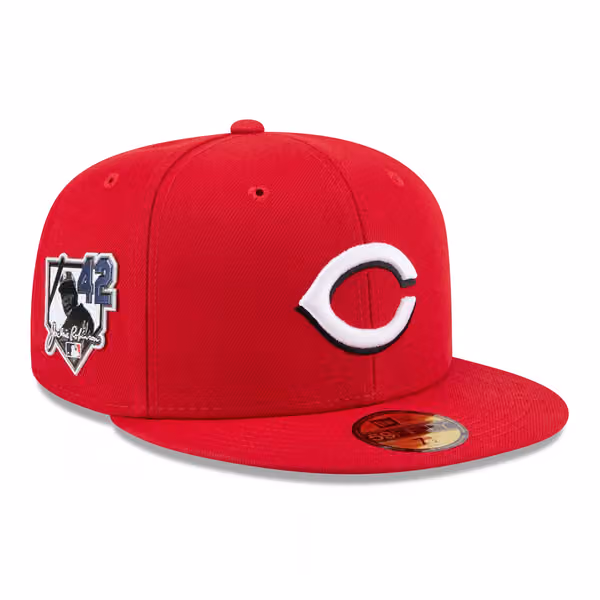 Cincinnati Reds 2026 Jackie Robinson Day 59FIFTY Fitted Cap Red product photo