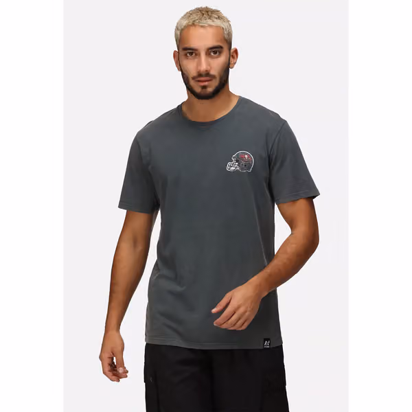 Tampa Bay Buccaneers Recovered College Washed NFL T-Shirt view 4
