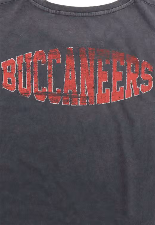 Tampa Bay Buccaneers Recovered College Washed NFL T-Shirt view 3