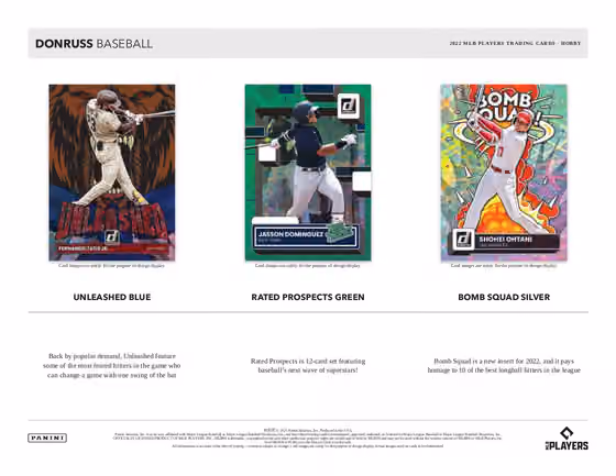 2022 Panini Donruss Baseball Hobby Box view 4