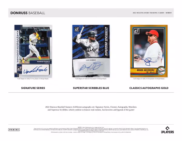 2022 Panini Donruss Baseball Hobby Box view 2