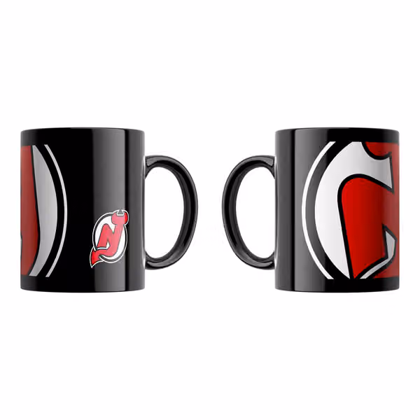 New Jersey Devils Oversized Logo NHL Mug (330 ml) view 1