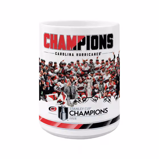 Carolina Hurricanes 2026 Stanley Cup Champions Jumbo Mug view 2