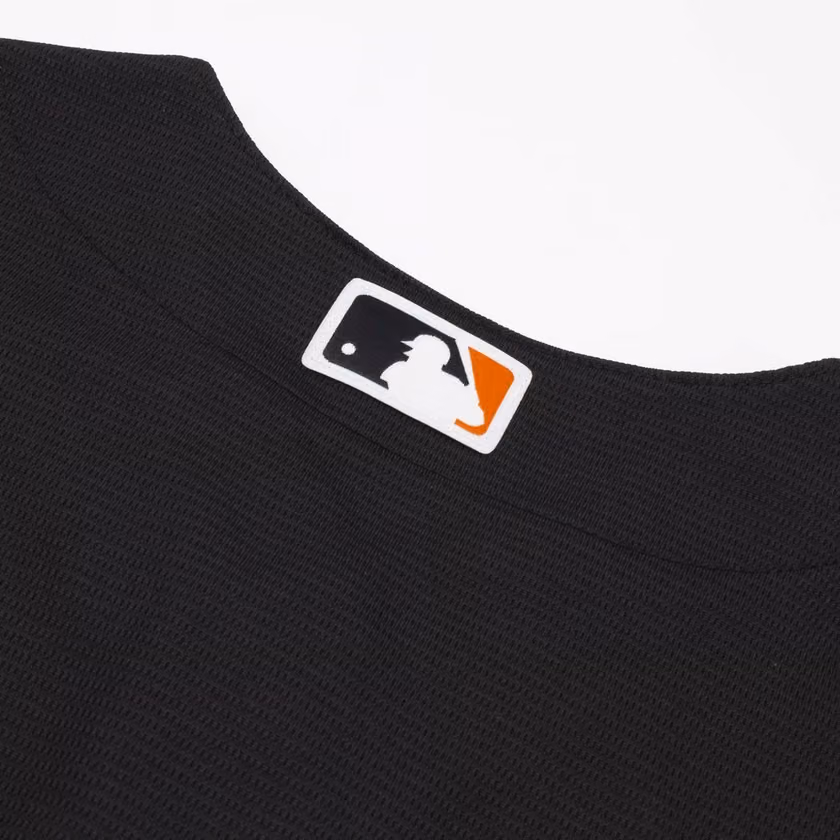 Baltimore Orioles Replica MLB Alternate Jersey Black view 5