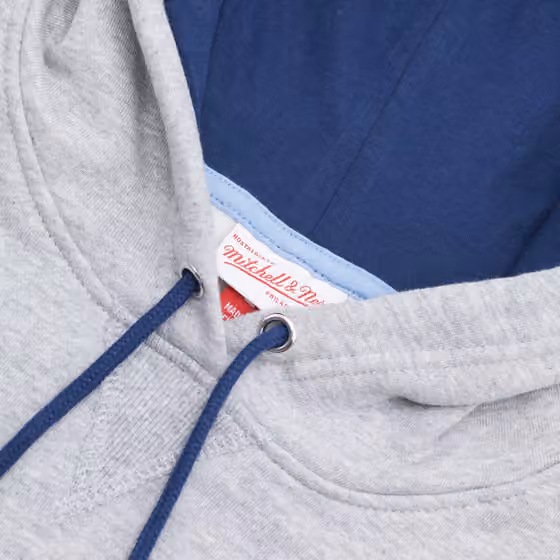 North Carolina Tar Heels Pinnacle Mitchell & Ness Heavyweight Fleece NCAA Hoodie view 4