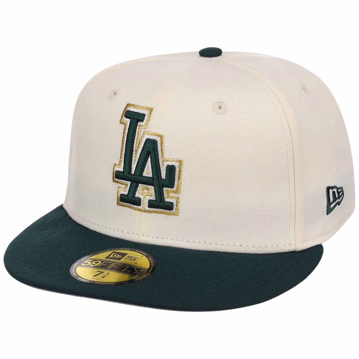 Los Angeles Dodgers MLB Gilded Ivy New Era 59FIFTY detail view