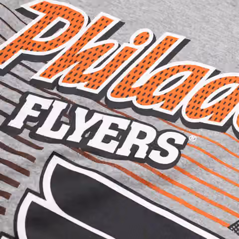 Philadelphia Flyers Sport Classics Oversized NHL T-Shirt Gray view 6