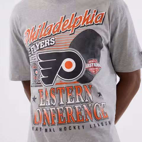 Philadelphia Flyers Sport Classics Oversized NHL T-Shirt Gray view 4