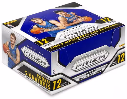 2018/19 Panini Prizm Basketball Hobby Box NBA view 1