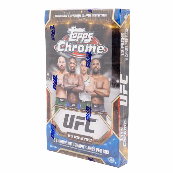 2024 Topps Chrome UFC Hobby Box view 1