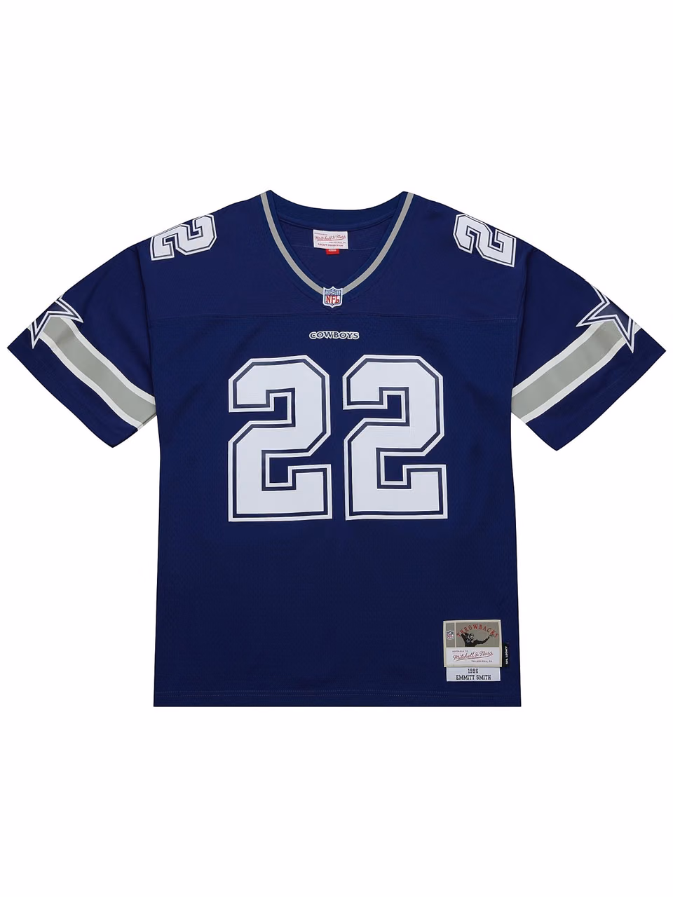 Emmitt Smith #22 Dallas Cowboys 1996 Legacy Throwback NFL Jersey Navy view 2