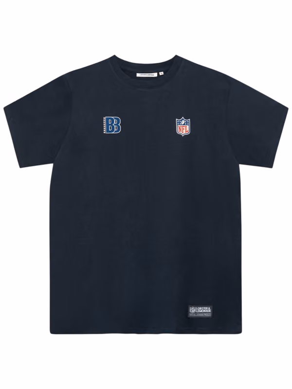 Benjamin als Footballer L&L ’94 Campus NFL T-Shirt Navy view 2
