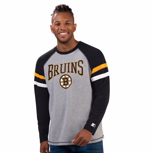 Boston Bruins Starter NHL Long Sleeve T-Shirt view 1