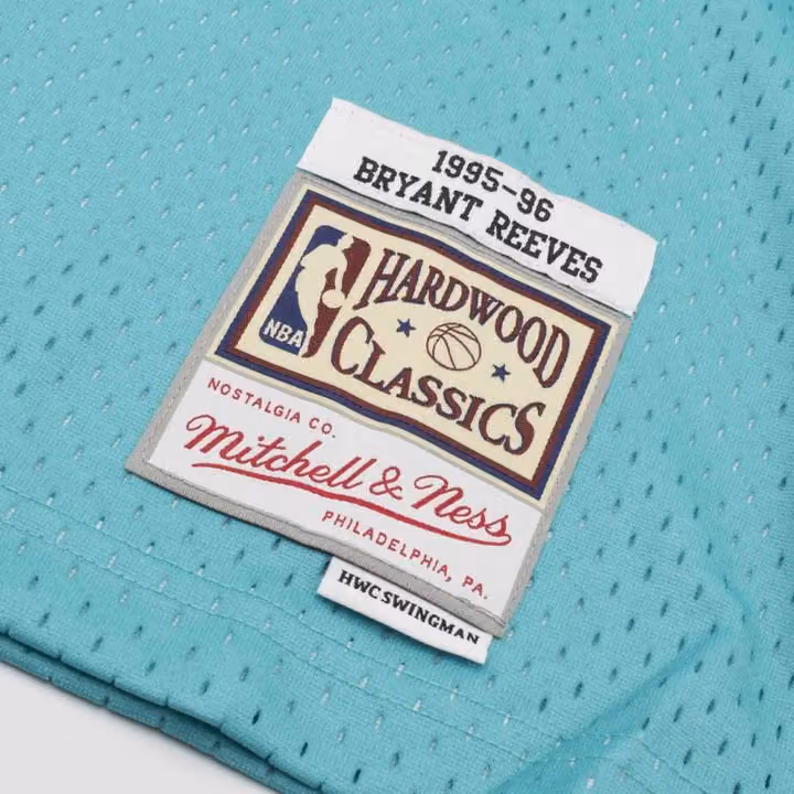 Bryant Reeves #50 Vancouver Grizzlies 1995-96 Swingman NBA Jersey view 3