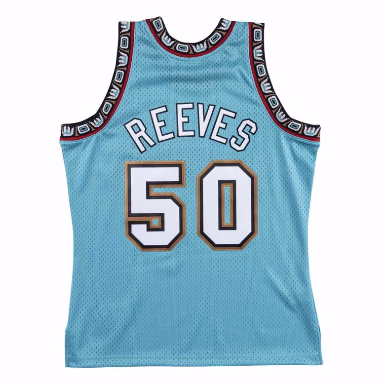 Bryant Reeves #50 Vancouver Grizzlies 1995-96 Swingman NBA Jersey view 2
