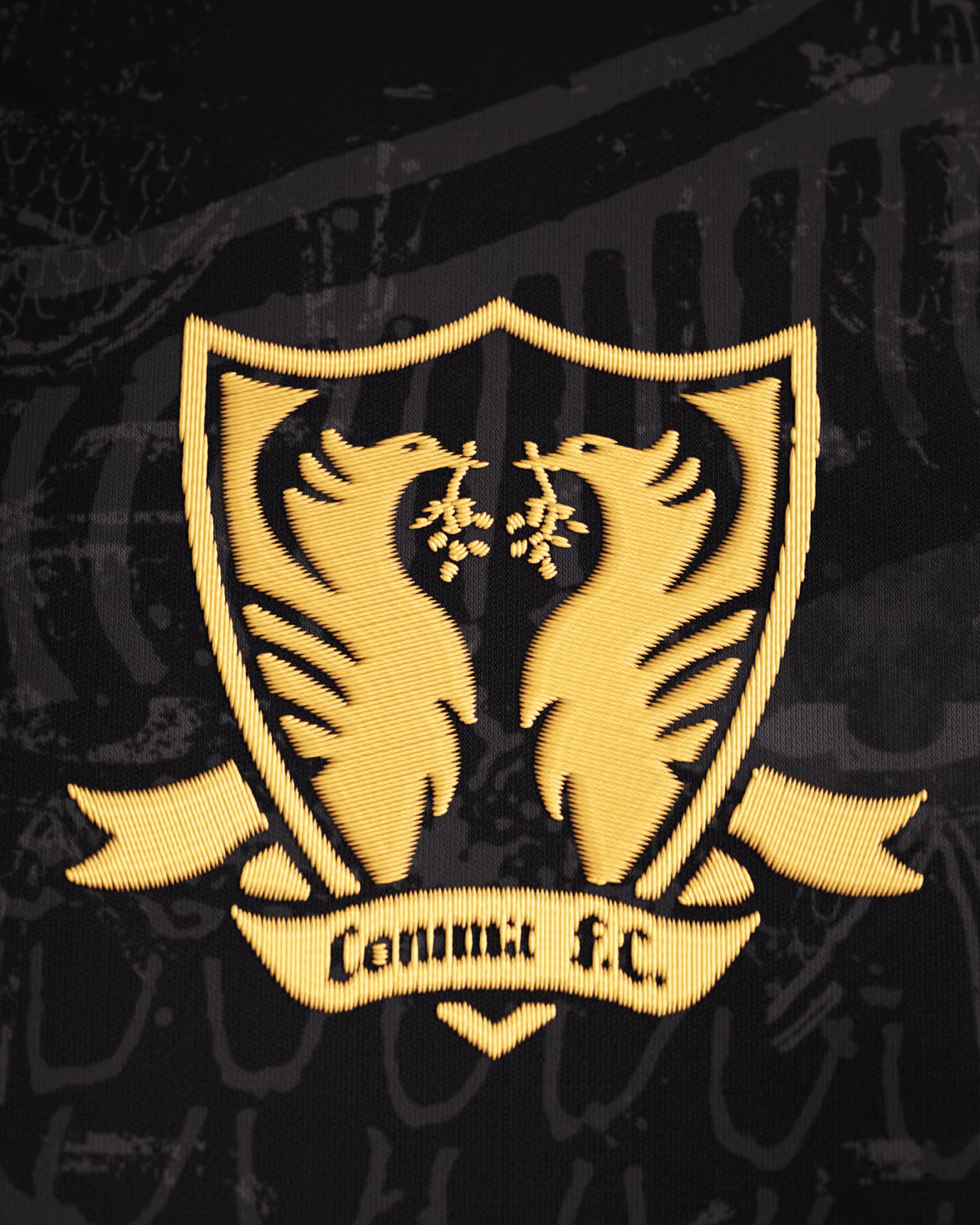 Jersevo Custom Personalized Egyptian King Jersey crest detail