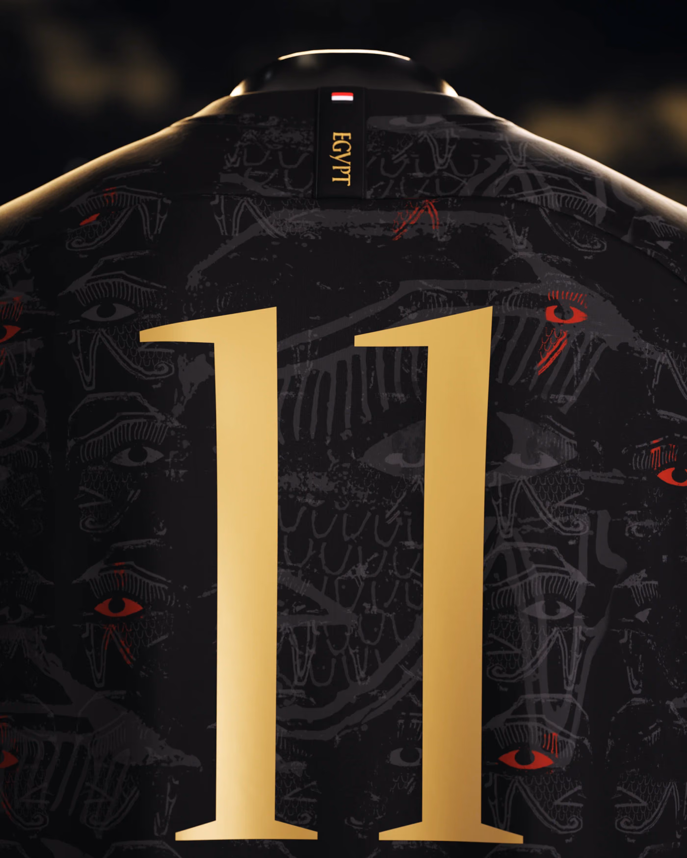 Jersevo Custom Personalized Egyptian King Jersey detail view 7