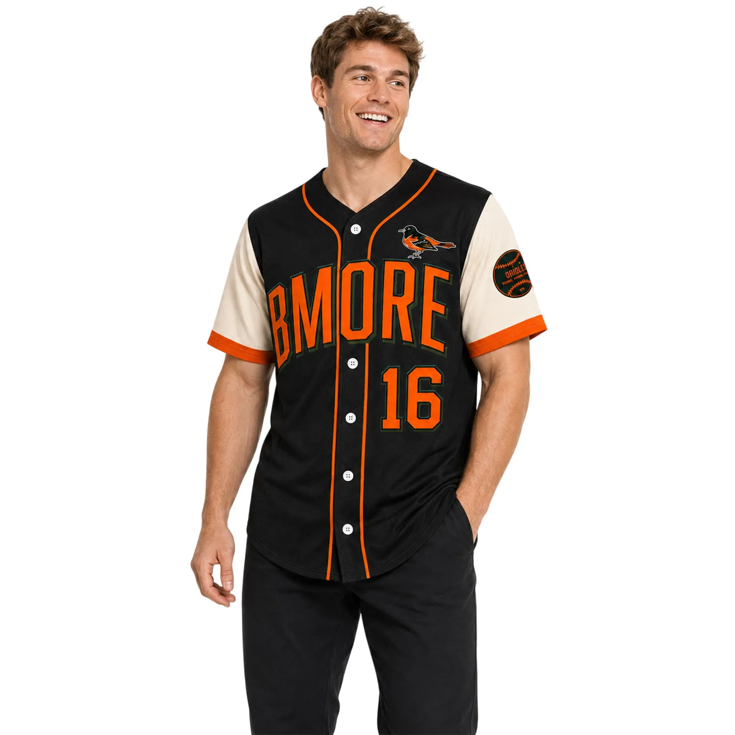 Baltimore Orioles Mayo Baseball Jersey – Bold Fan Style