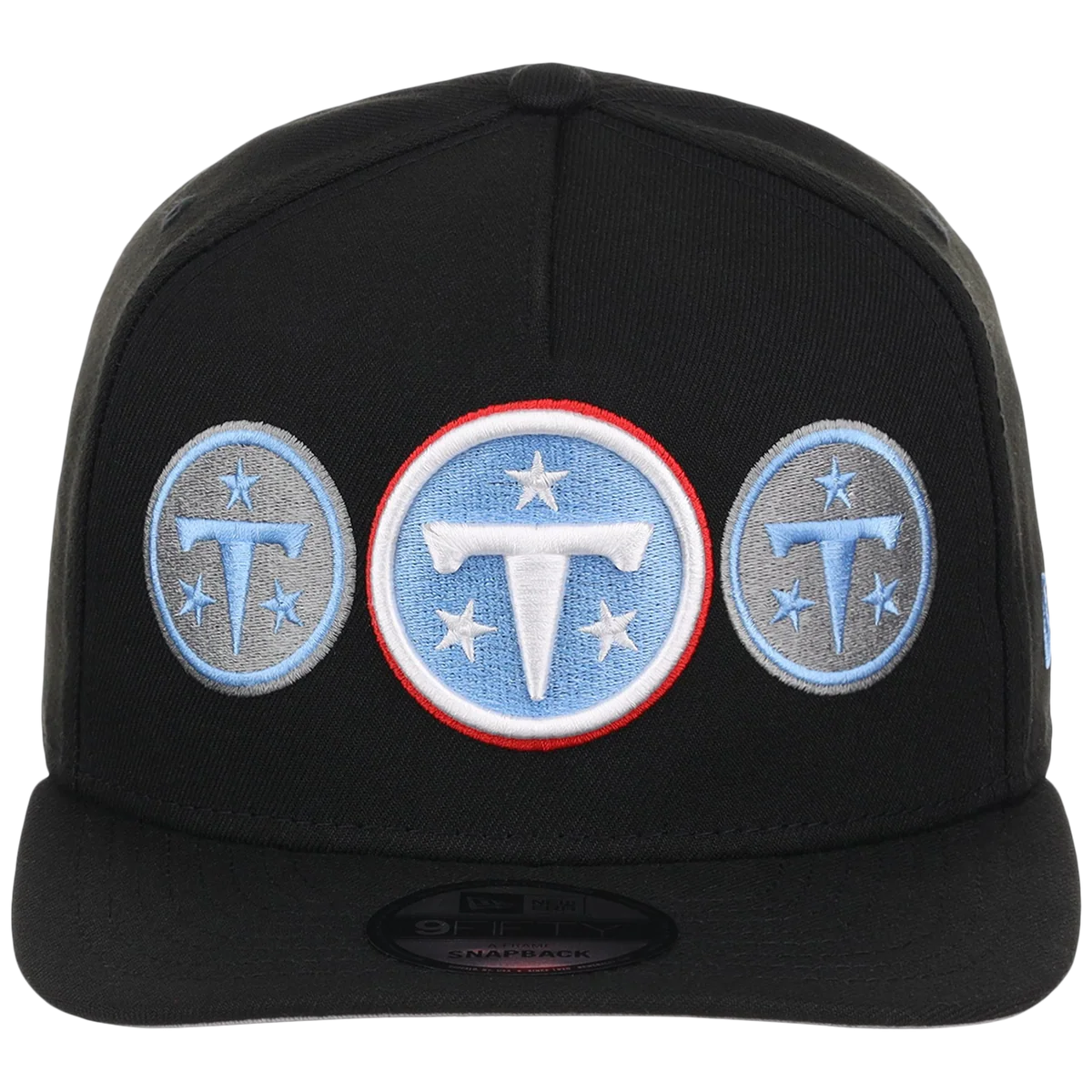 Tennessee Titans NFL Seismic New Era 9FIFTY A-Frame detail view