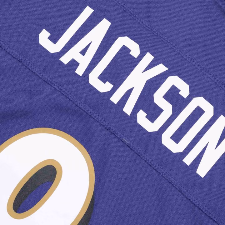 Lamar Jackson #8 Baltimore Ravens Game Youth NFL Jersey Purple (YOUTH) view 4