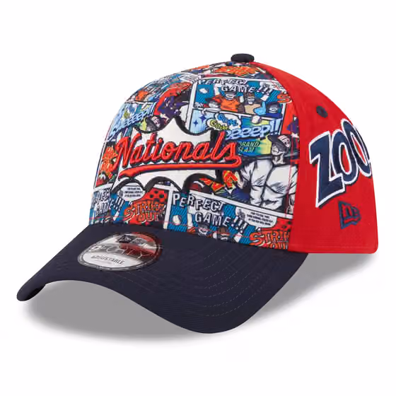 Washington Nationals 2025 MLB Players' Weekend 9FORTY A-Frame Snapback Cap product photo