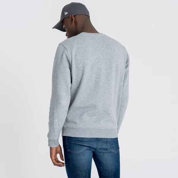 NFL Shield Logo Crewneck NFL Sweatshirt Grey view 2