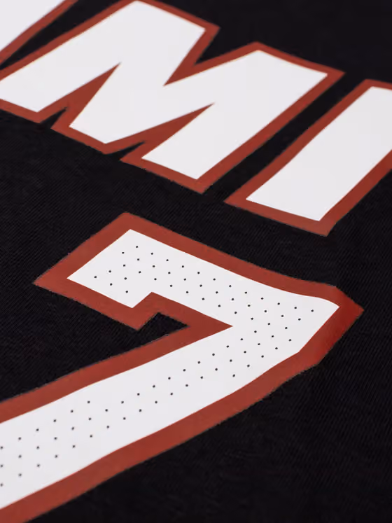 Giannis Antetokounmpo #7 Miami Heat Icon NBA T-Shirt Black view 4