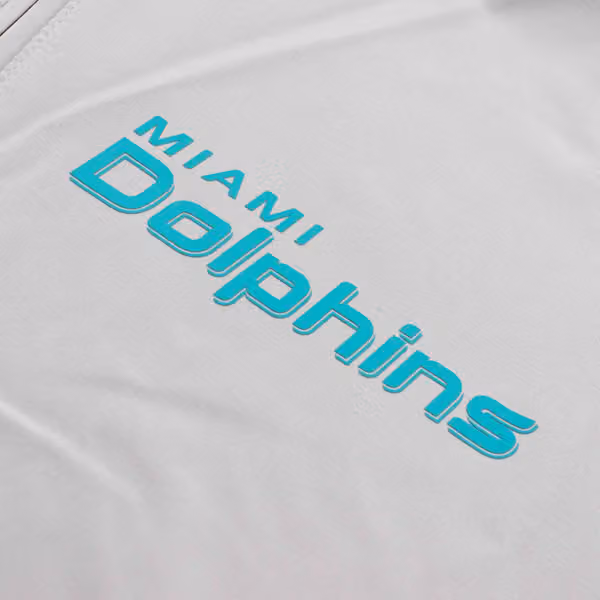 Miami Dolphins 2024 NFL Sideline Nike Lightweight Coach Jacket Gray view 4