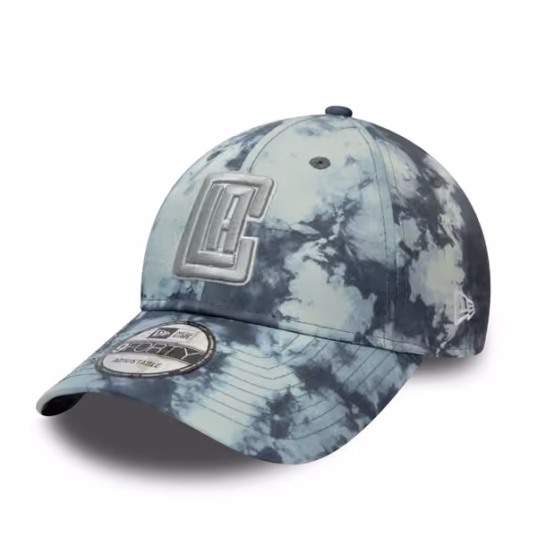 Los Angeles Clippers Acid Poly Print Adjustable New Era 9FORTY NBA Cap product photo