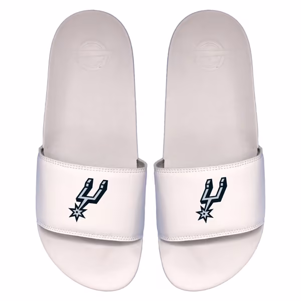 San Antonio Spurs Primary Logo ISlide NBA Gel Slides White view 1