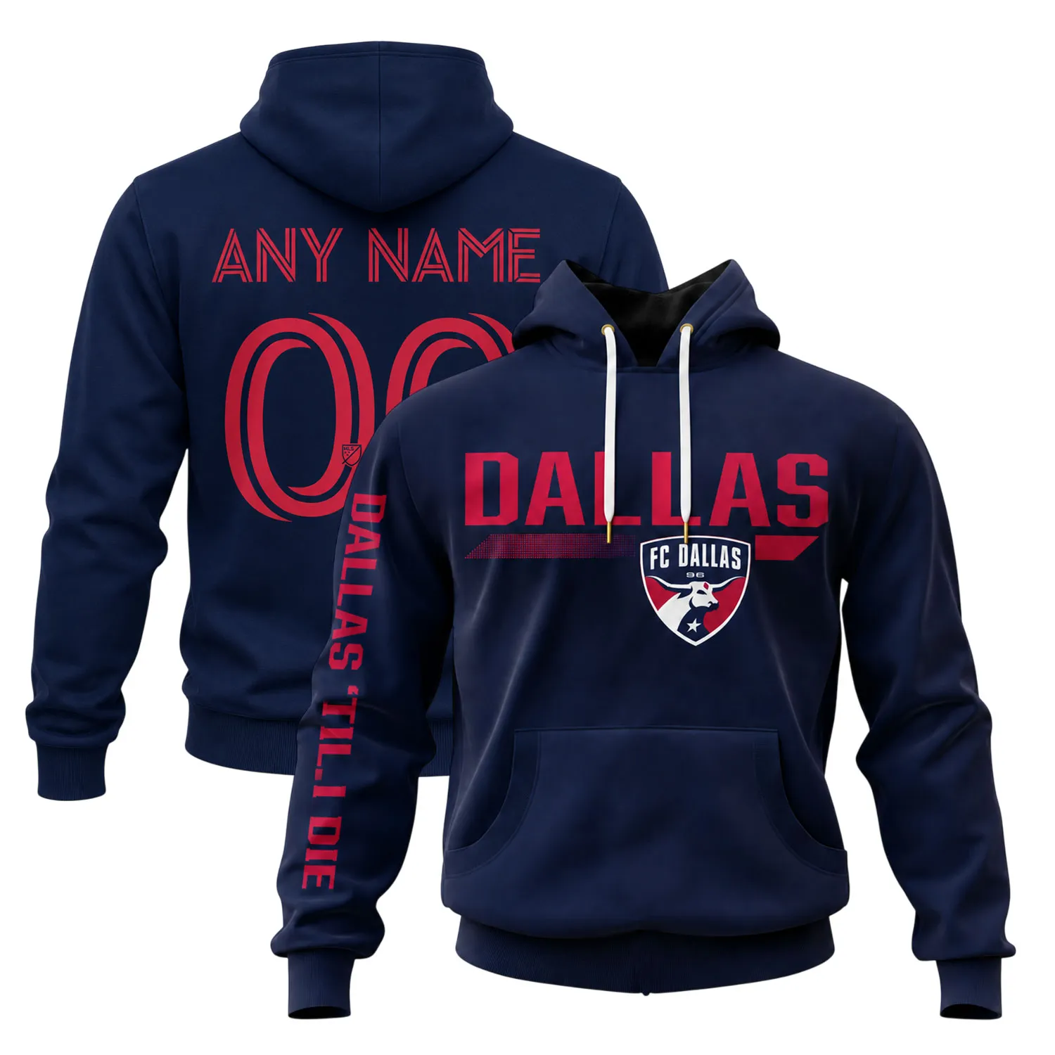FC Dallas Men’s Hoodie Custom 2026 Trendy Fan Apparel
