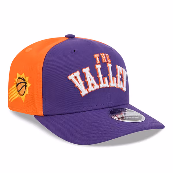 Phoenix Suns 2024 NBA City Edition New Era Stretch-Snap 9SEVENTY Cap product photo