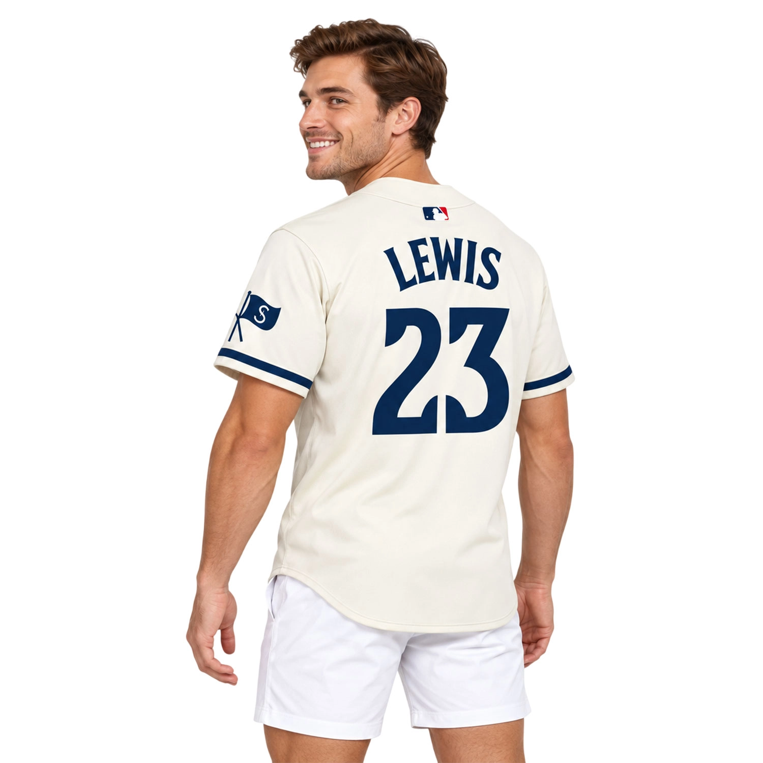 Royce Lewis Twins Cream Jersey Vibrant Twin Cities