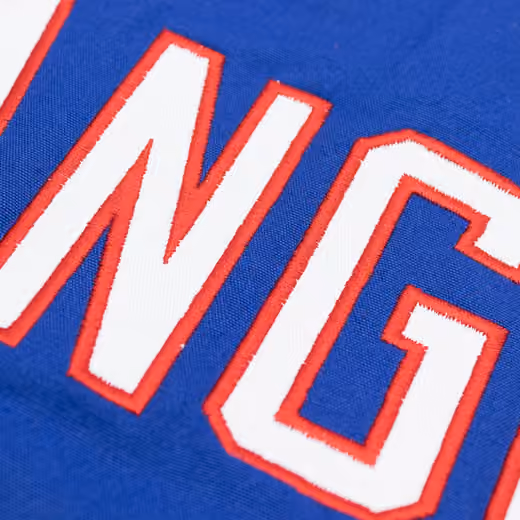 New York Rangers G-III Tailback NHL Varsity Jacket Blue view 6