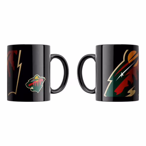 Minnesota Wild Oversized Logo NHL Mug (330 ml) view 1