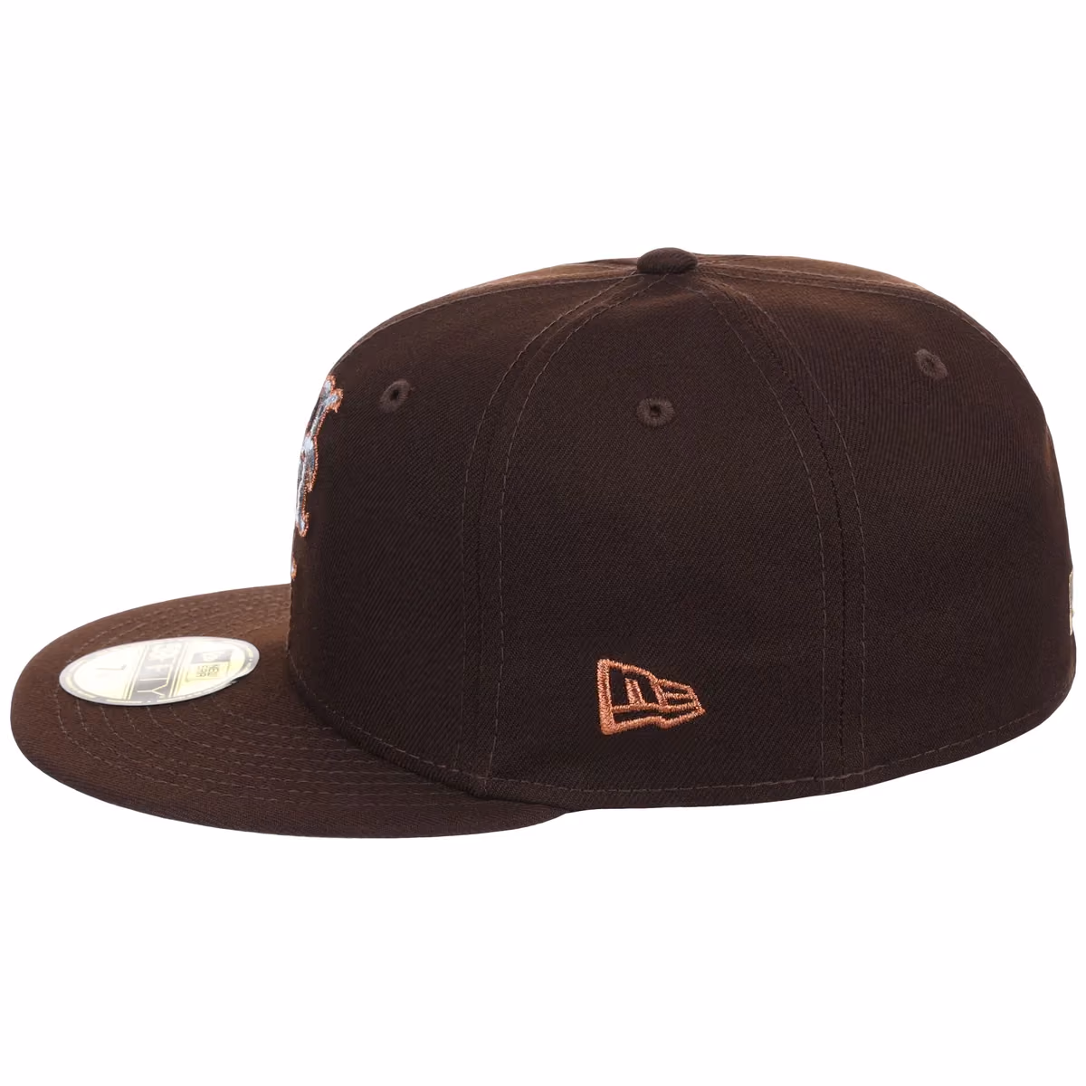 New York Mets MLB Frosted Bark New Era 59FIFTY detail view