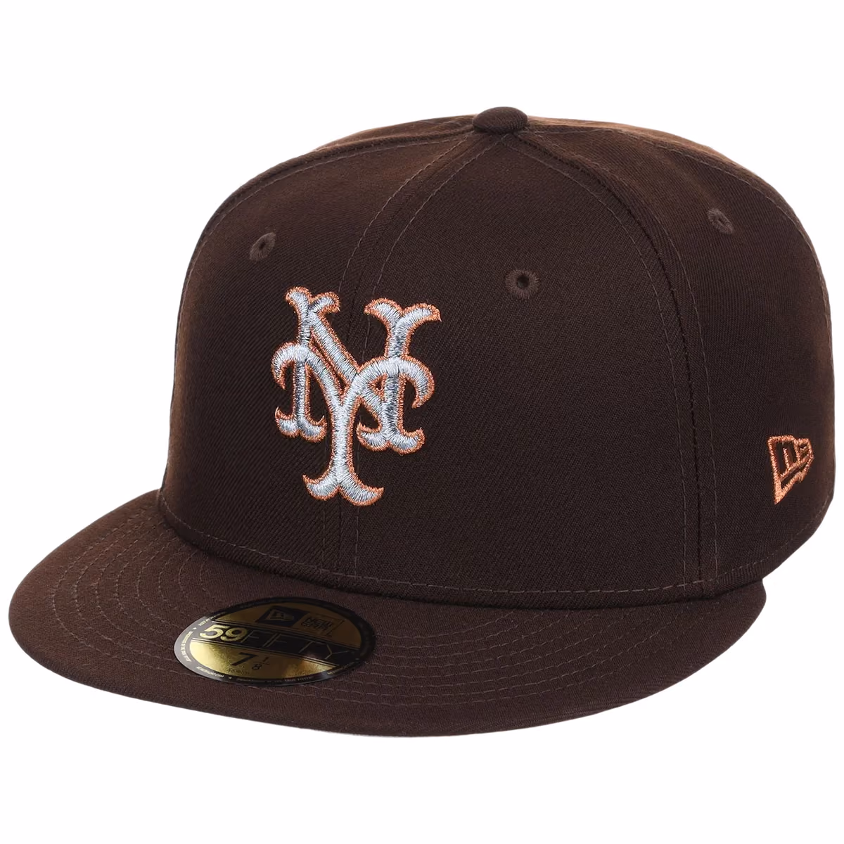 New York Mets MLB Frosted Bark New Era 59FIFTY detail view