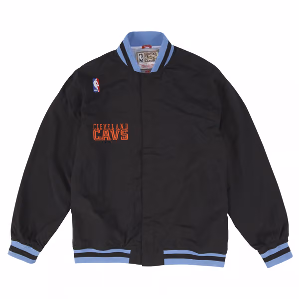 Cleveland Cavaliers 1994-95 Authentic Warm Up NBA Jacket Black view 1