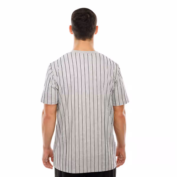 Pittsburgh Steelers Retro Stripe NFL T-Shirt Gray view 2