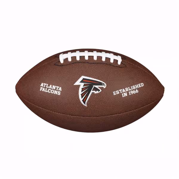 Atlanta Falcons Backyard Wilson Full Size NFL Football view 1