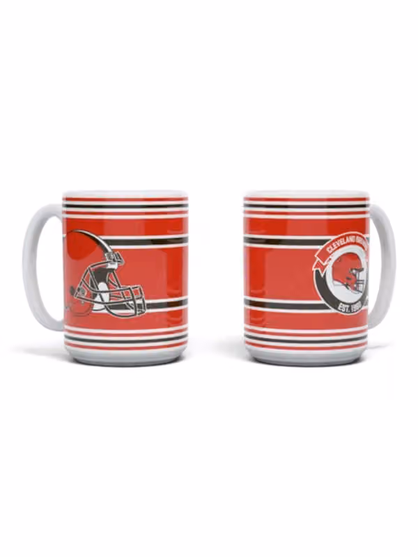Cleveland Browns Established Jumbo NFL Mug (450 ml) view 1