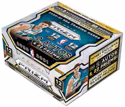 2020/21 Panini Prizm Basketball Hobby Box NBA view 1