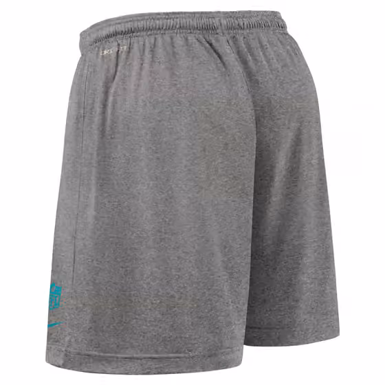 Miami Dolphins 2025 NFL Sideline Reversible Mesh Nike Dri-FIT Shorts Aqua view 5