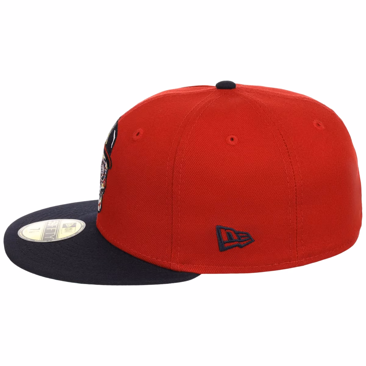 Atlanta Braves Skull Atlanta Crown the City New Era 59FIFTY detail view
