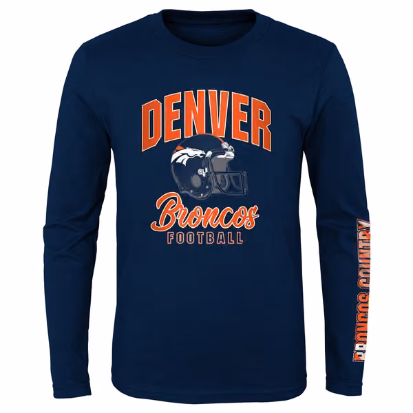 Denver Broncos Game Day 3-in-1 Combo NFL Shirt (YOUTH) view 3