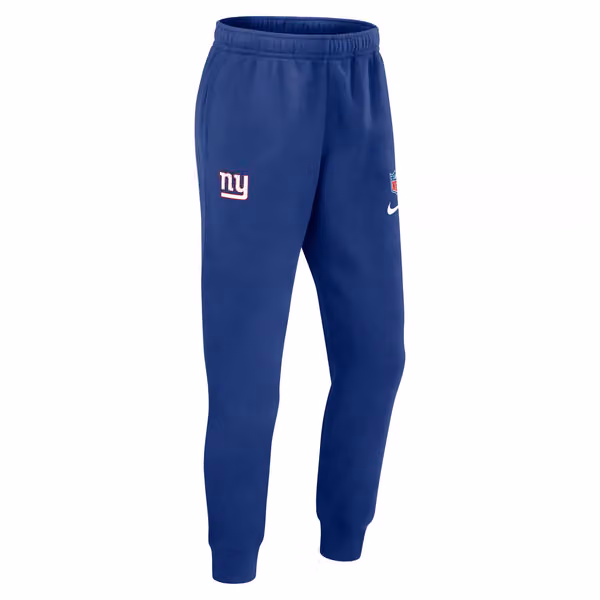 New York Giants 2024 NFL Sideline Nike Club Sweat Pants Blue view 3