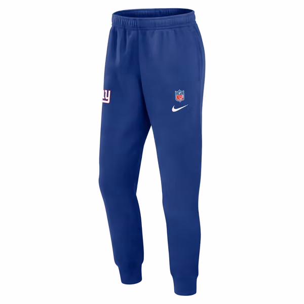 New York Giants 2024 NFL Sideline Nike Club Sweat Pants Blue view 1
